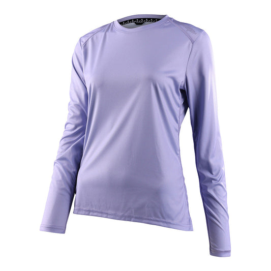 Womens Lilium Ls Jersey Solid Lilac