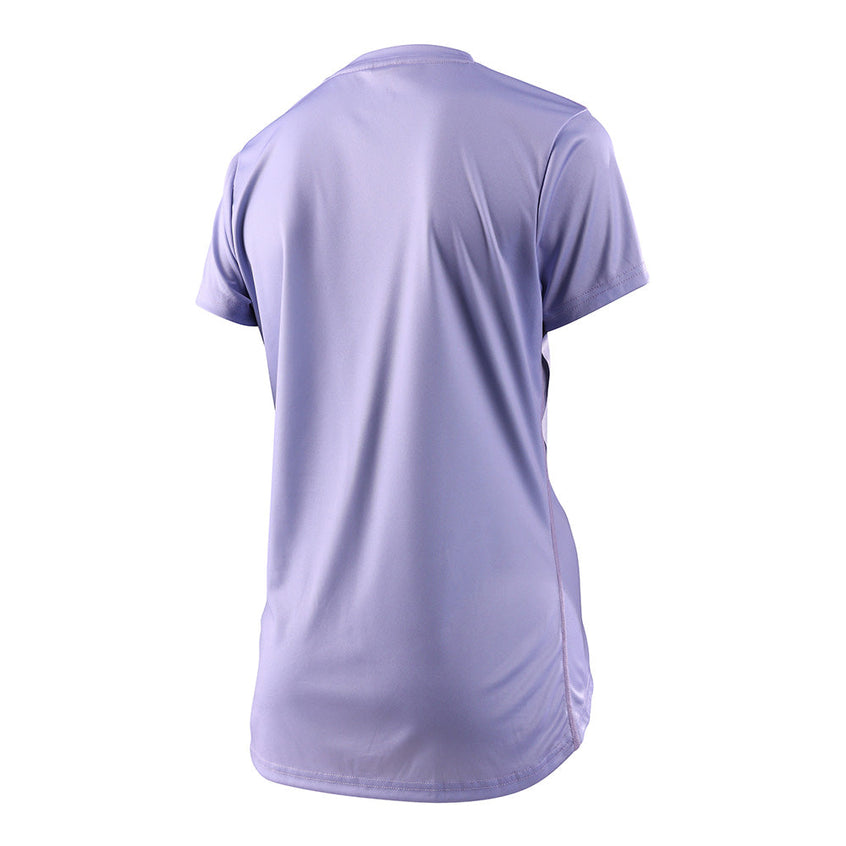 Womens Lilium Ss Jersey Solid Lilac