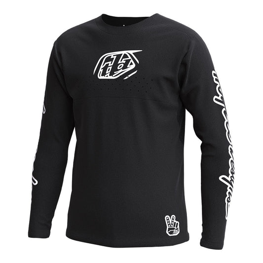 Youth Sprint Jersey Icon Black