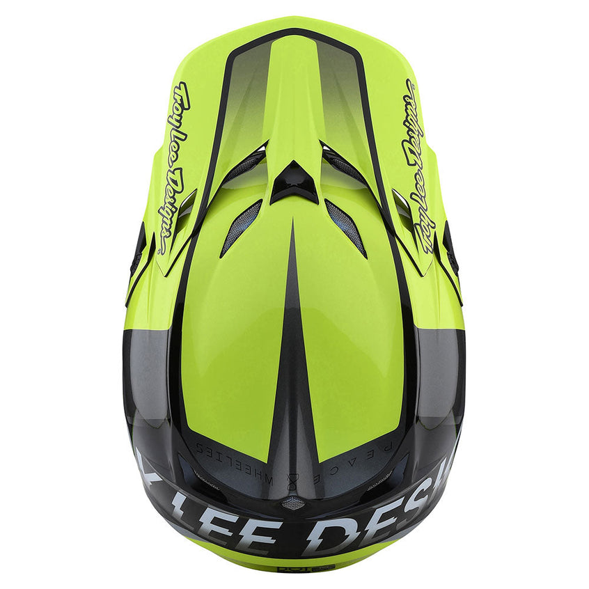 Troy Lee SE5 Composite Helmet W/MIPS Qualifier Glo Yellow / Black