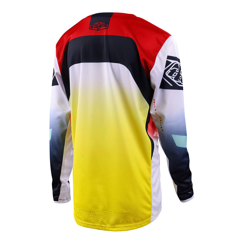 Troy Lee Youth GP Jersey Arc Acid Yellow / Red