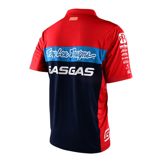 Troy Lee PIT SHIRT TLD GASGAS TEAM Red/Navy