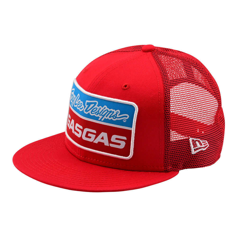 Troy Lee YOUTH SNAPBACK HAT TLD GASGAS TEAM STOCK Red