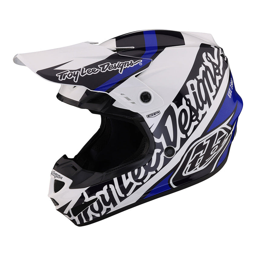 Troy Lee GP Helmet Slice Blue