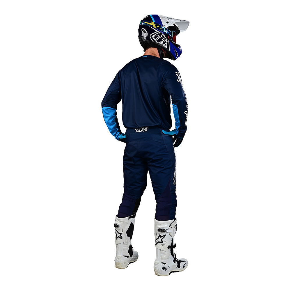 Blue motocross shop gear