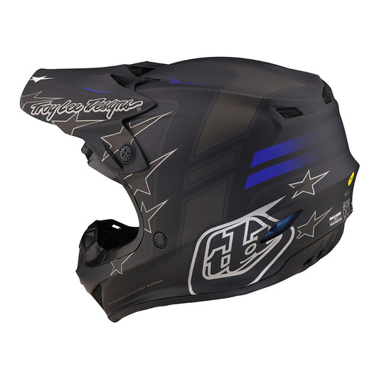 Troy Lee SE4 Polyacrylite Helmet W/MIPS Flagstaff Black
