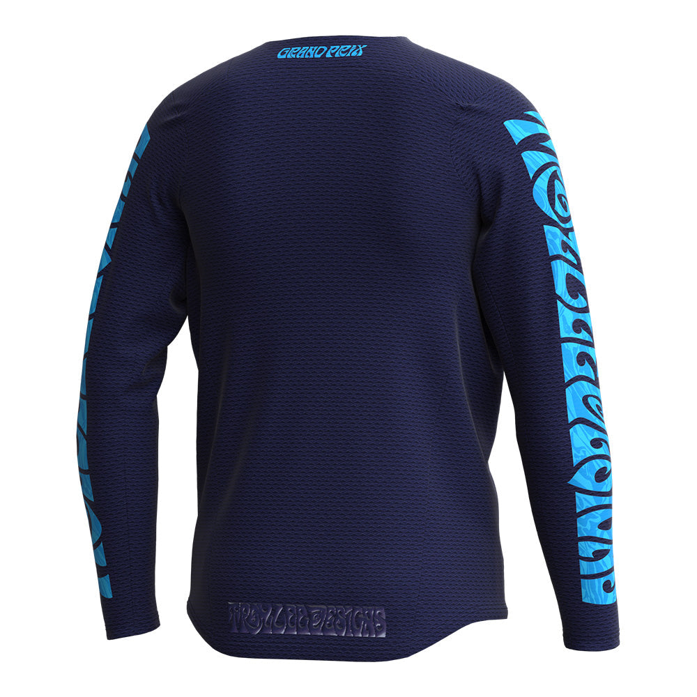 Troy Lee Youth GP Pro Air Jersey Manic Monday Navy