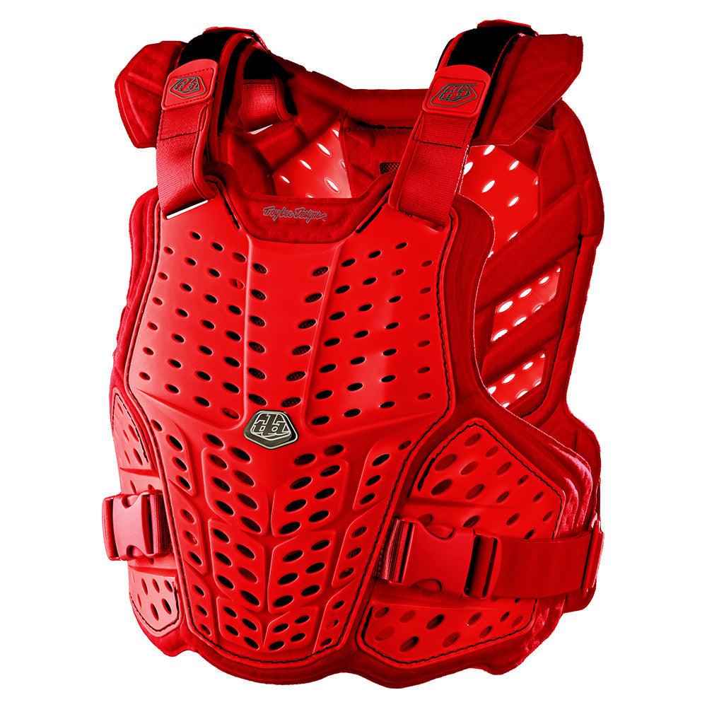 Youth Rockfight Chest Protector Solid Red – Troy Lee Designs UK