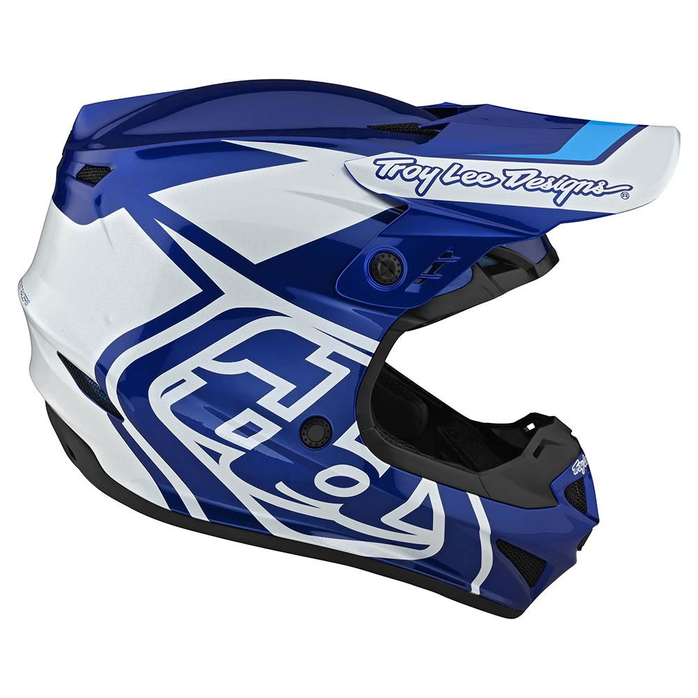 Troy Lee GP HELMET OVERLOAD Blue/White