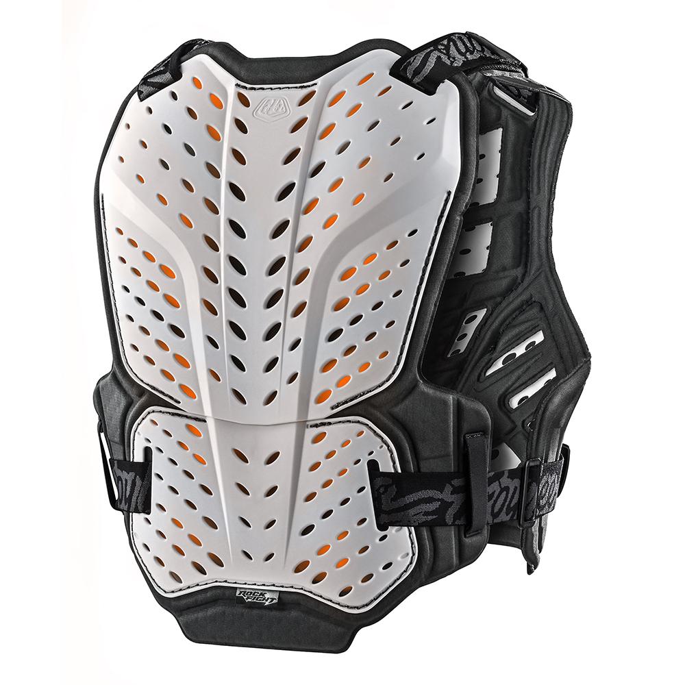 Troy Lee ROCKFIGHT CE CHEST PROTECTOR SOLID White