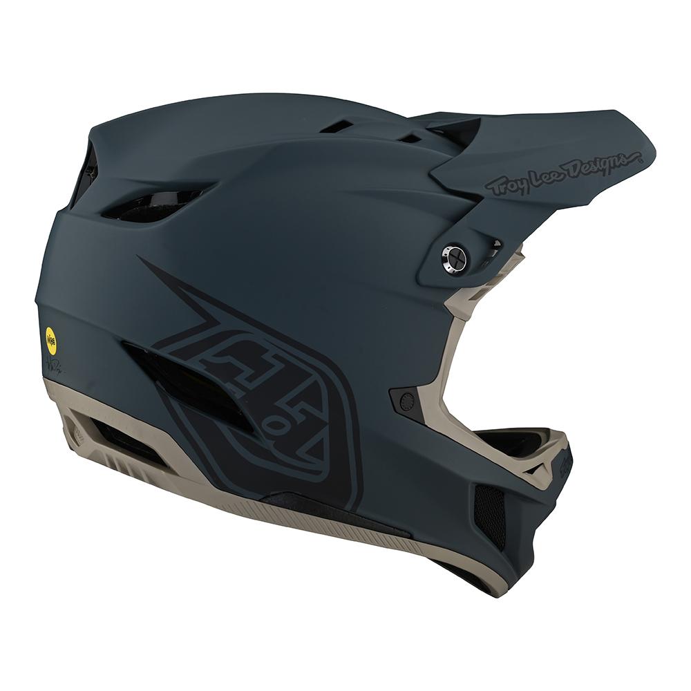 Troy Lee D4 COMPOSITE HELMET STEALTH Grey