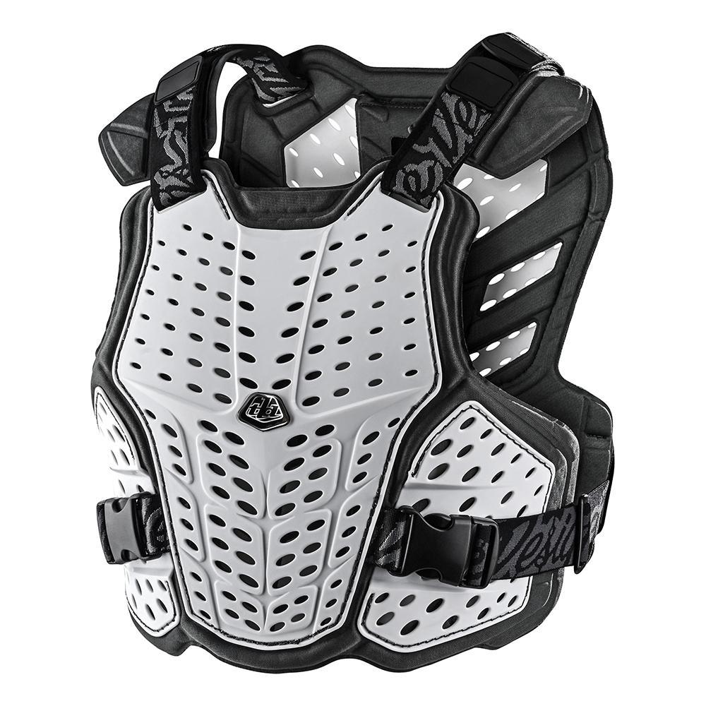 Troy Lee ROCKFIGHT CHEST YOUTH PROTECTOR SOLID White